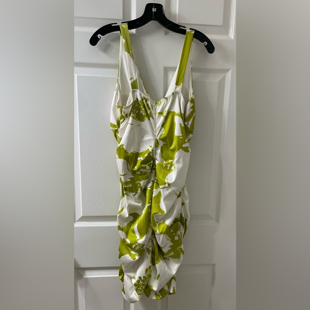 Sz 10 Roulette Green & White Dress - Picture 5 of 5